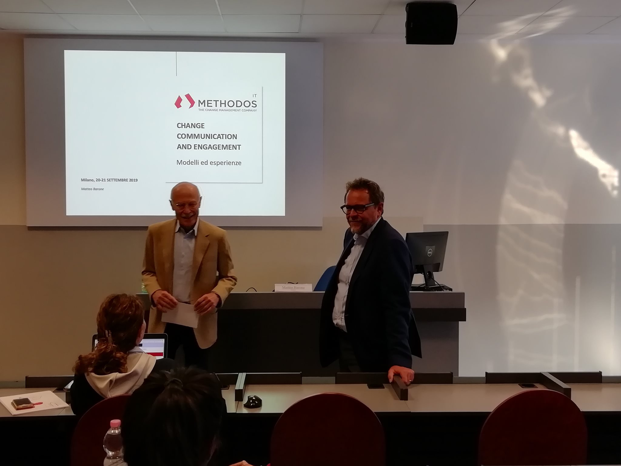Methodos - Methodos ancora protagonista allo IULM. Tema:...
