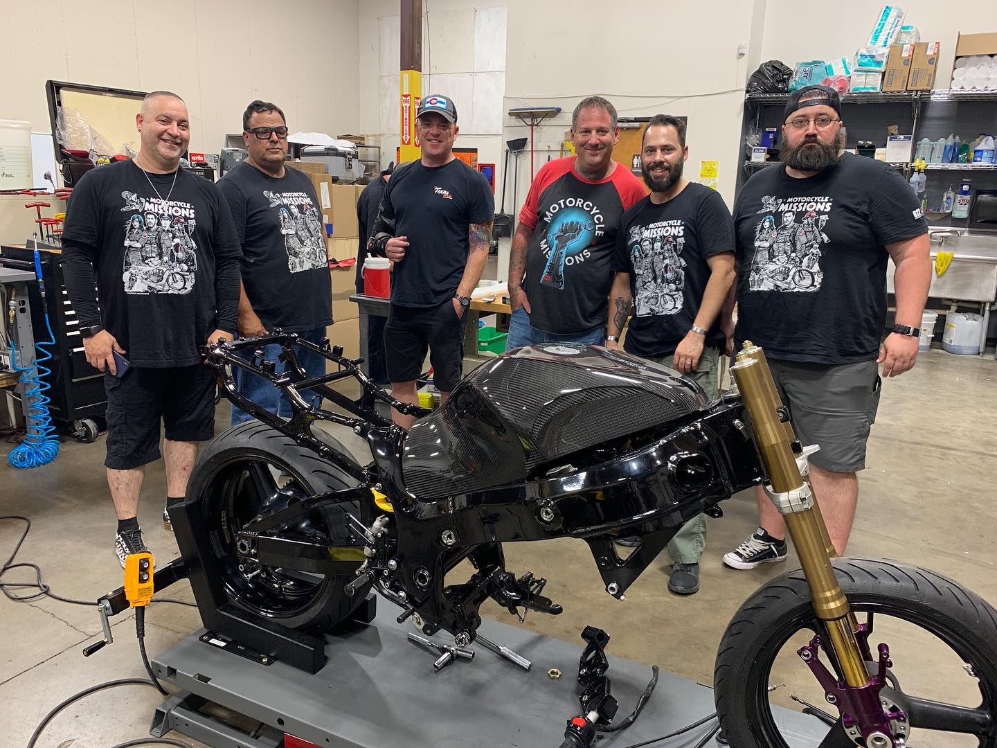 The hayabusa build AF1 Racing is... - Motorcycle Missions