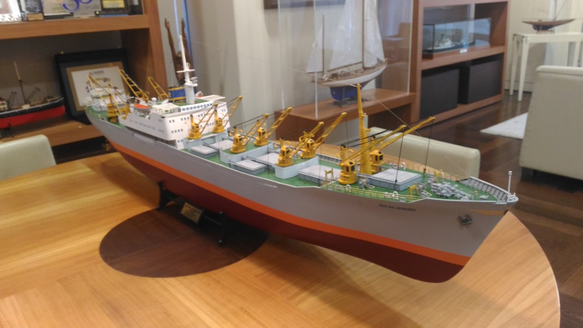 Ship Models | ``` MS. RIO DE JANEIRO - 1957 Johnson Line, Stockholm ...