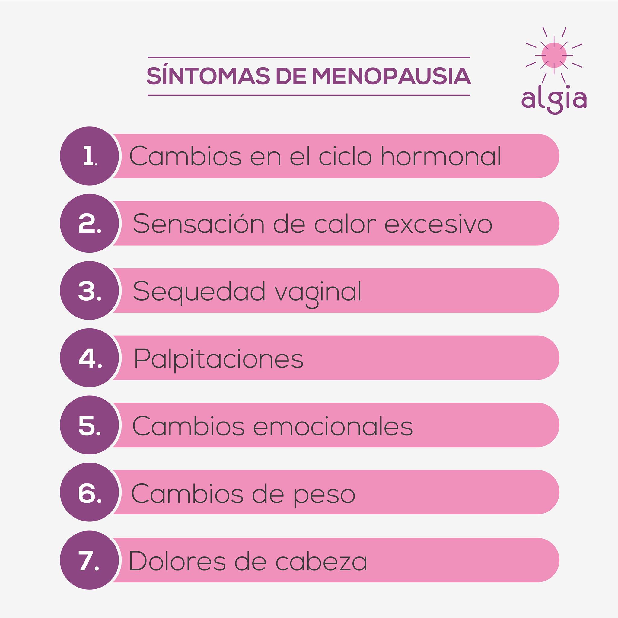Unidad ALGIA - Las señales de la menopausia pueden empezar... | Facebook