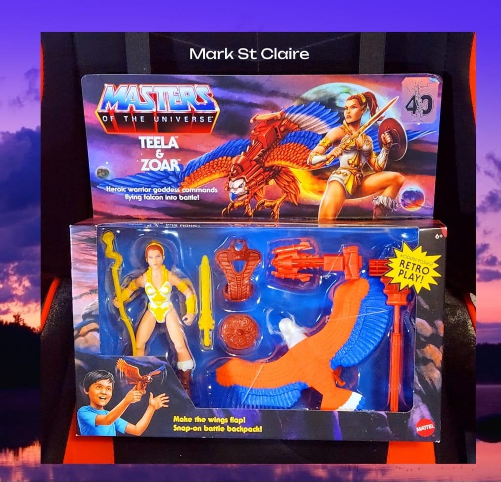 Teela and Zoar set from He-Man and the Masters of the Universe