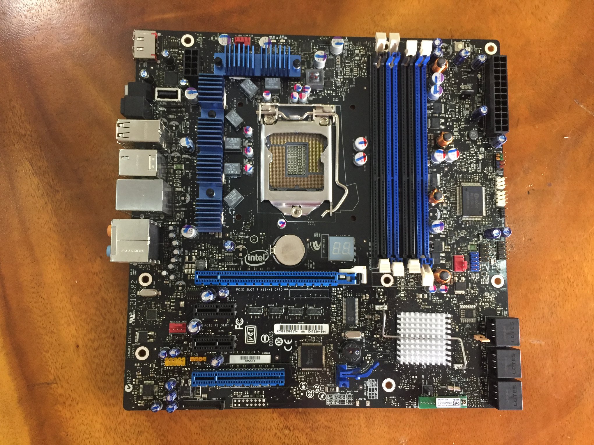 CPU Intel Core i3-12100 3.3GHz LGA1700 Mainboard Intel DP55SB ( ជំនាន់ទី 1 ) + Price : 50