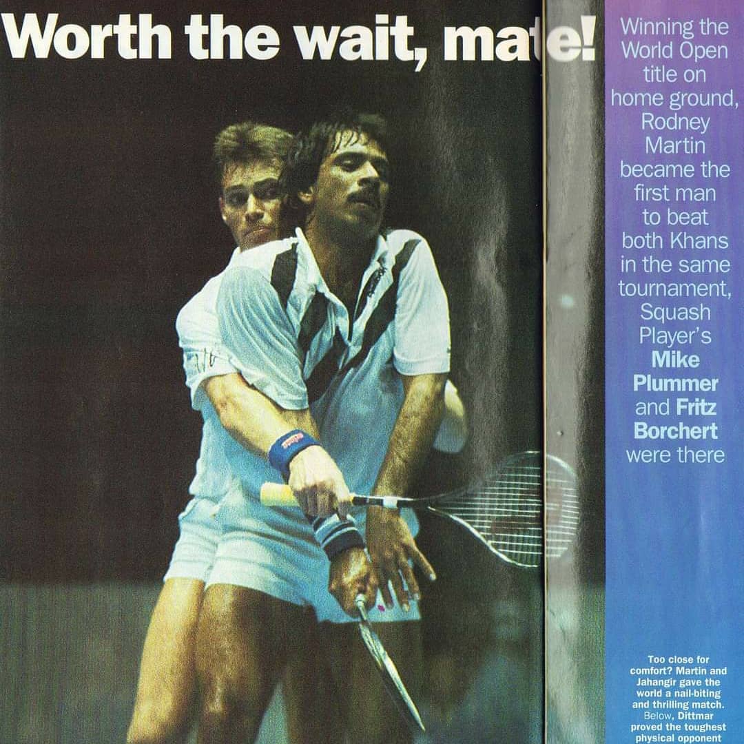 Racquet ProZ - 30 years ago today Rodney Martin became the... | Facebook