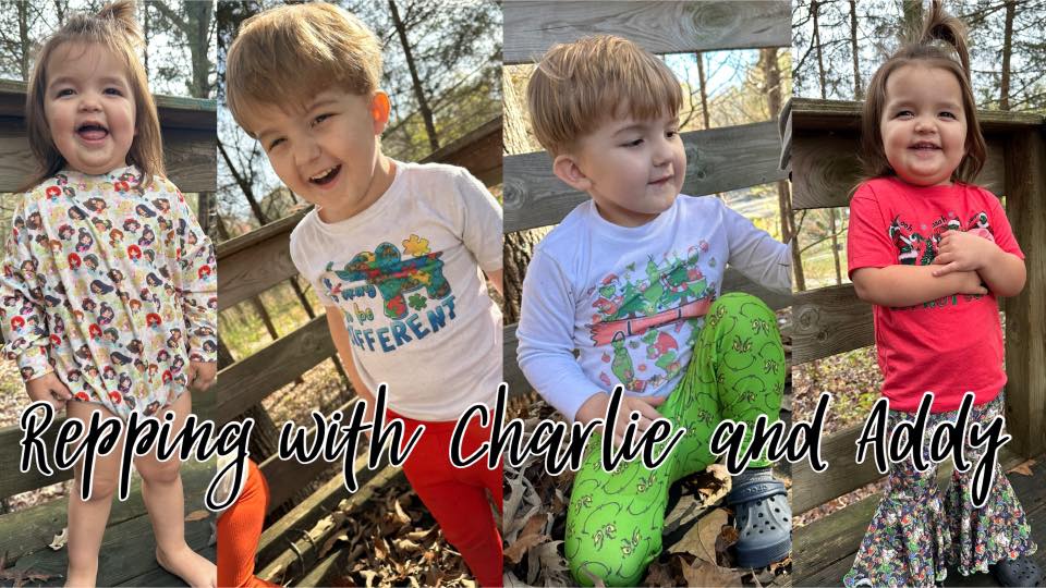 Repping with Charlie, Addy, & Ellie💙💗💗 | Facebook