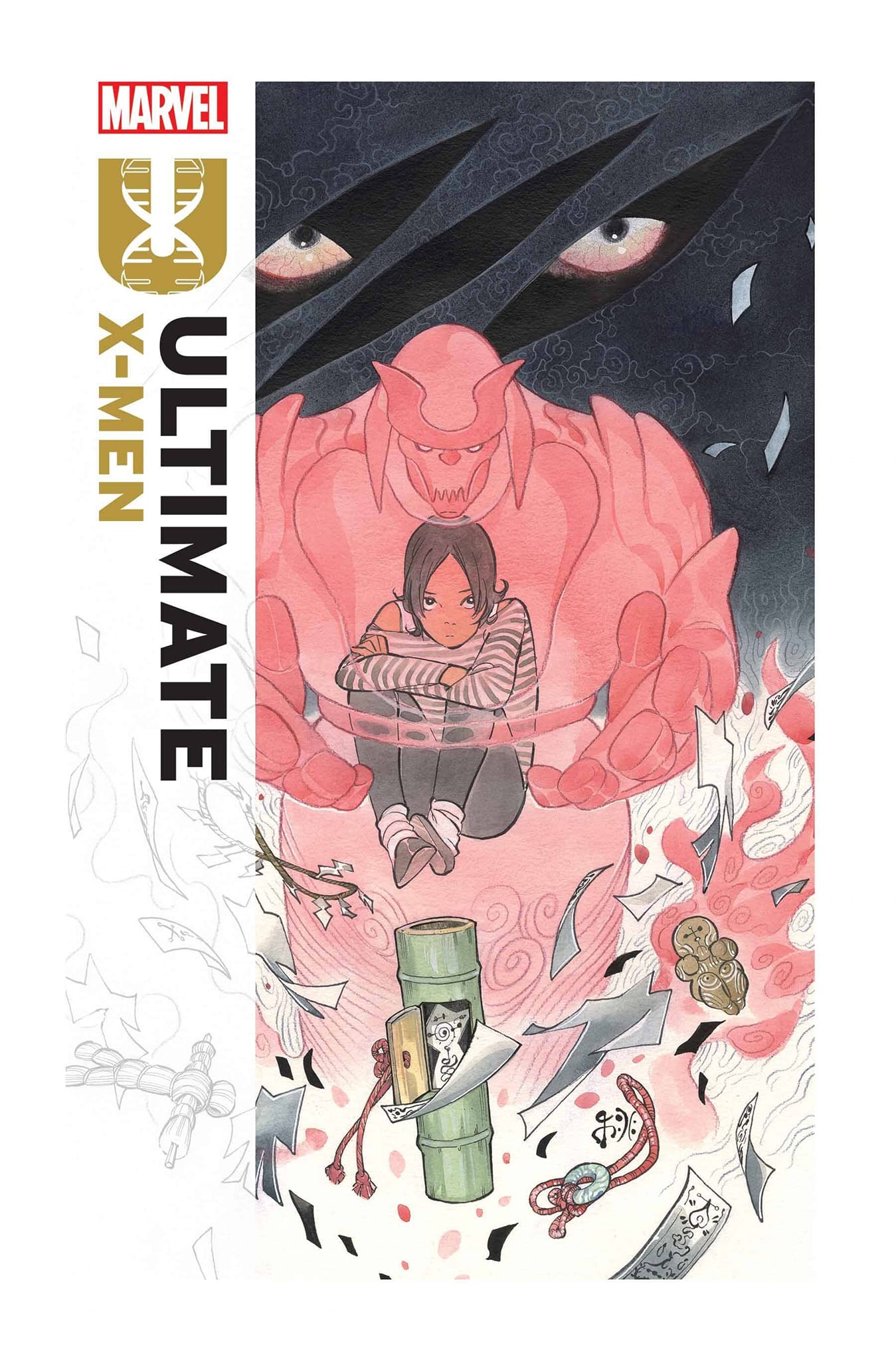 Where to find Marvel Unlimited X-Men 1 variant cover by Peach Momoko?