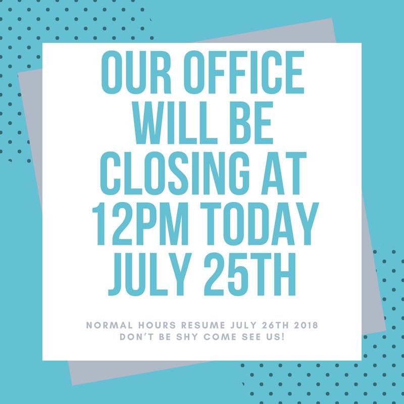 Cascades Apartments - Our office is closing at noon today but we will ...