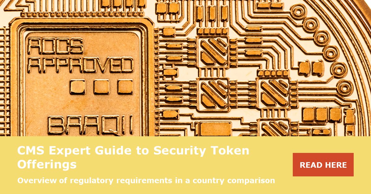 Las ofertas de token de seguridad... - CMS Rodríguez-Azuero