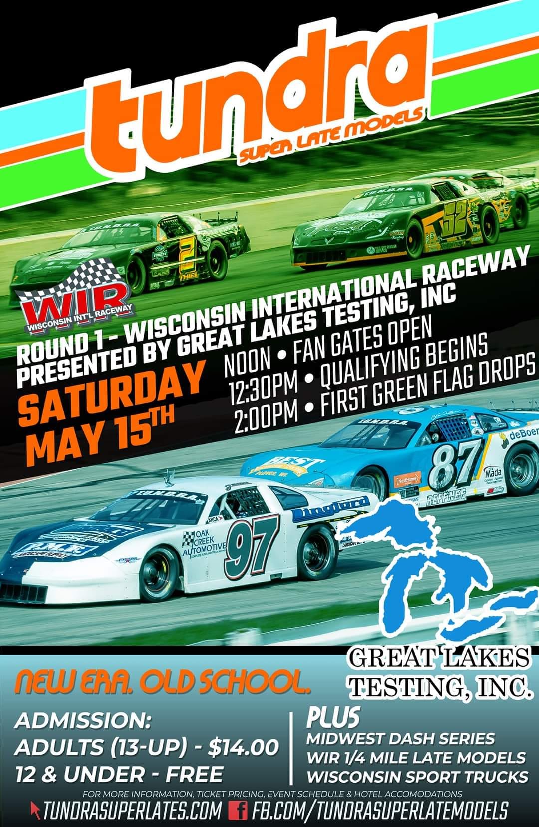 Wisconsin International Raceway - Welcome TUNDRA Super Late Models ...