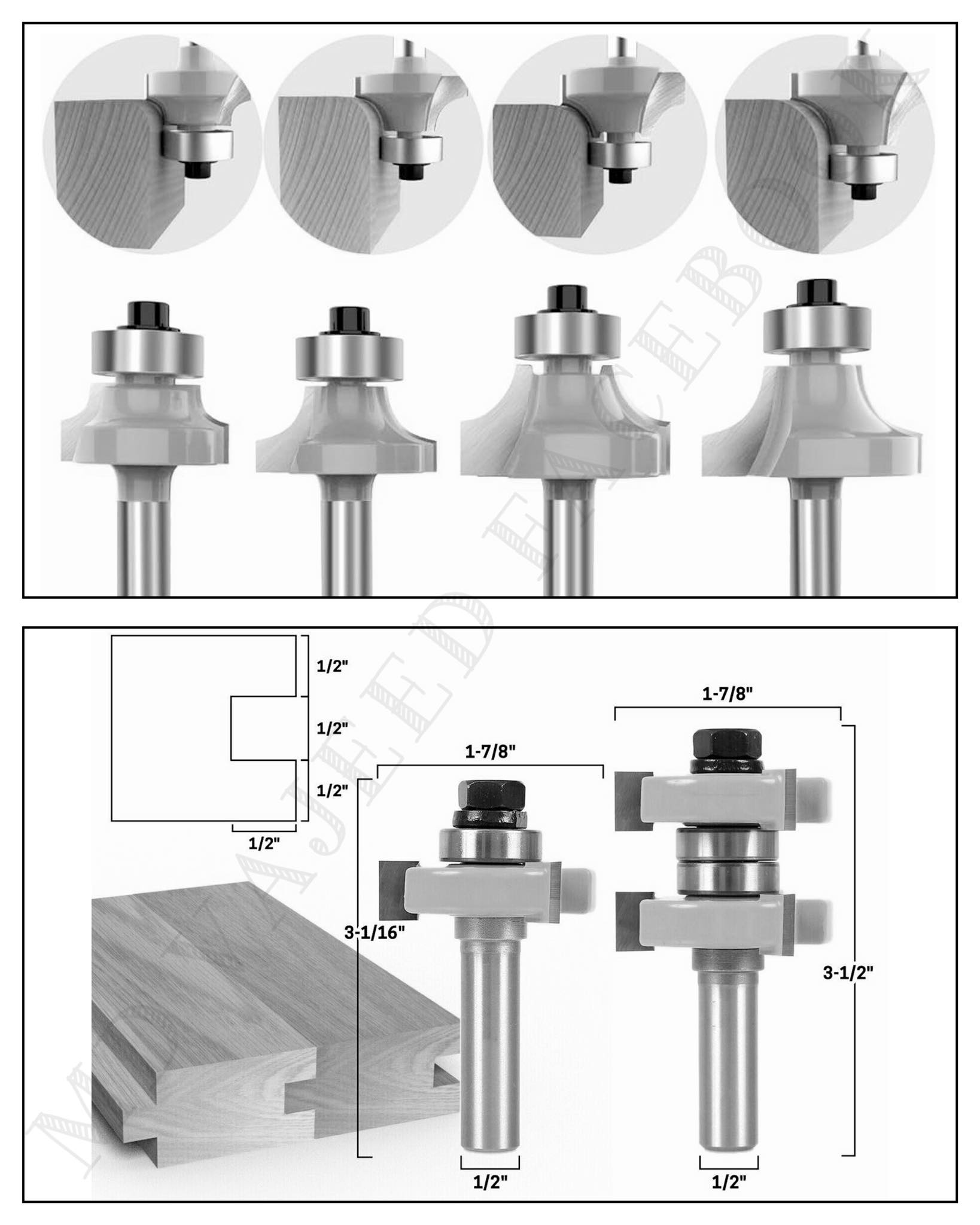 Md - Mastering the art of woodworking with these precision router bits ...
