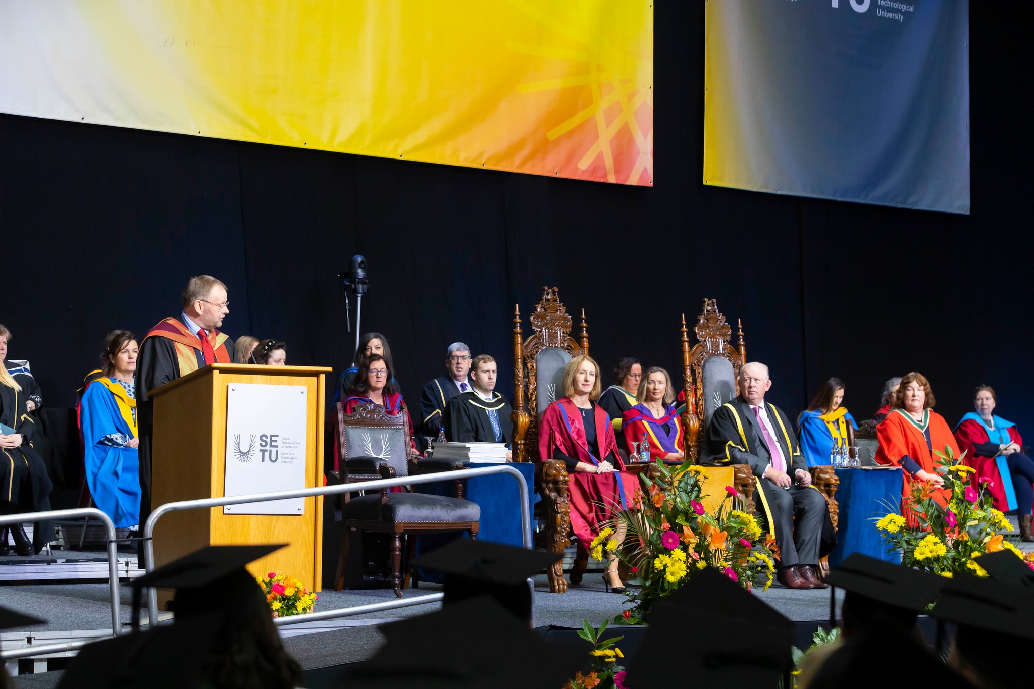 SETU Arena - What a fantastic 2 days of graduations here...