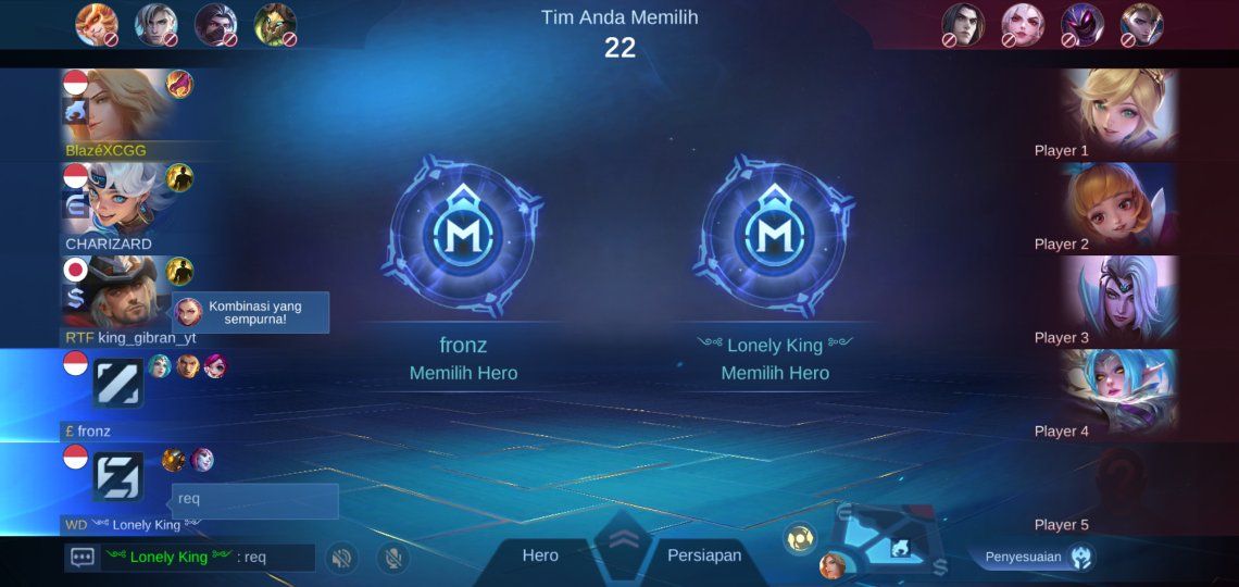 MOBILE LEGENDS NGAB NGAB S2 | Day 1 nemu org fomo pake valen exp buat ...