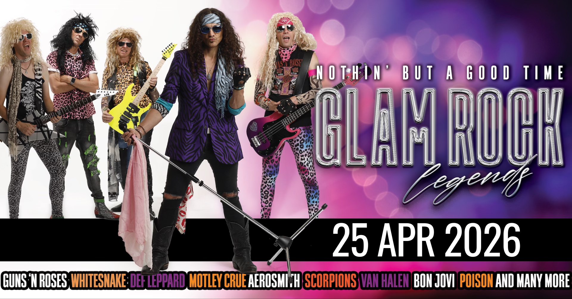 GLAM ROCK LEGENDS @ Encore Rockingham