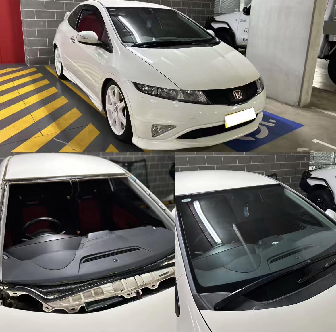 ☑️ FN2 TYPE R ☑️ Front... - Evolution windscreens | Facebook