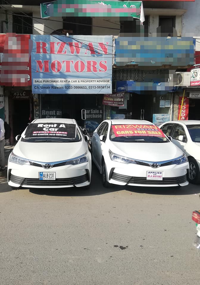 Rizwan Motors Rent a Car & Property advisor | Rawalpindi