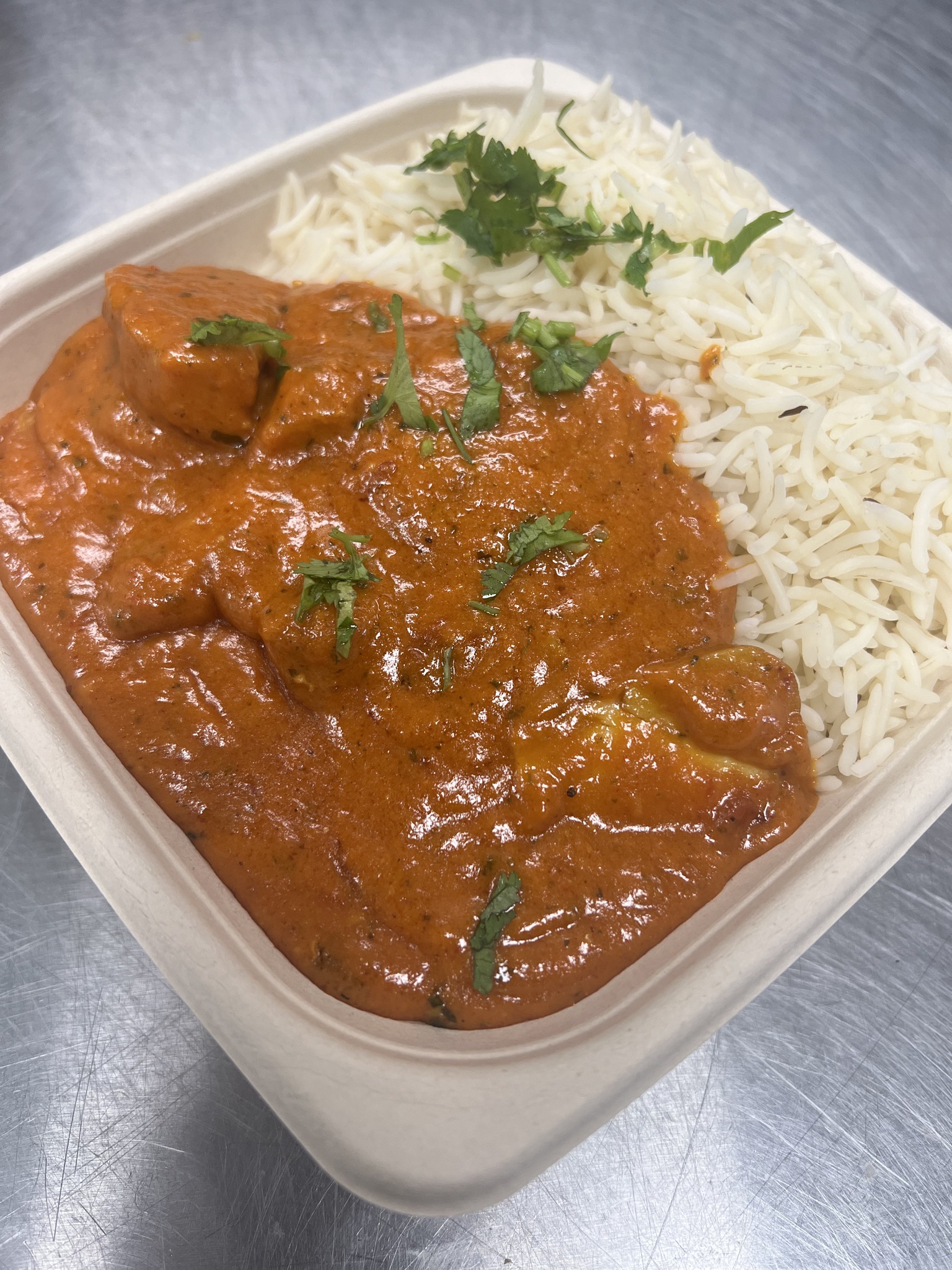 Butter Chicken Rice Bowl... - Warraich Meats - Indian Cuisine | Facebook