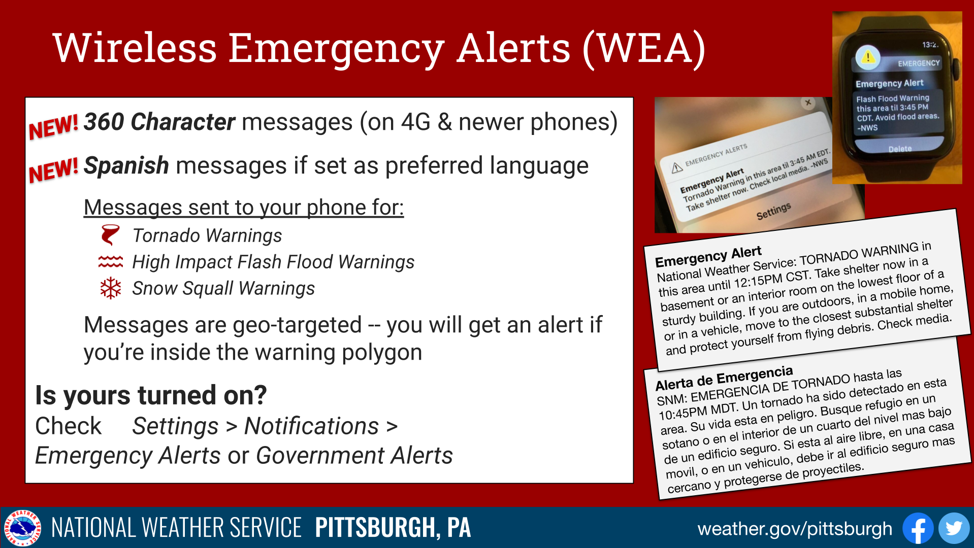 Hempfield Fire Department - Beginning today, WEAs will increase from ...
