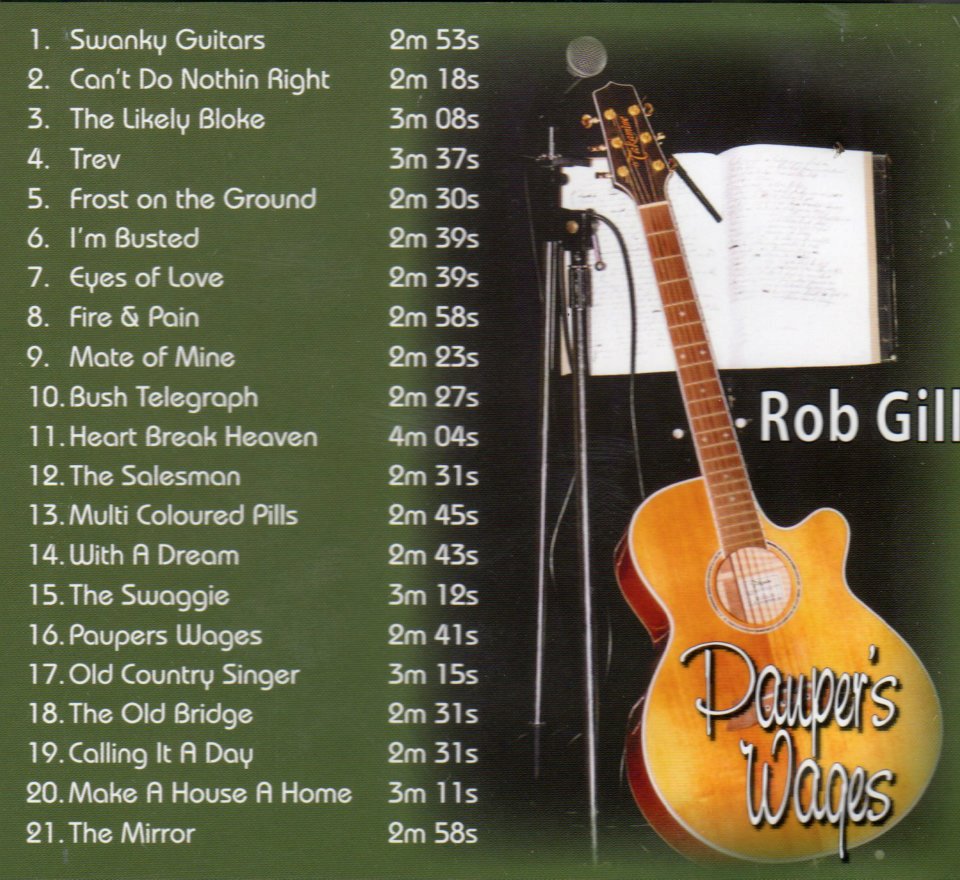 Rob Gill / Singer/Songwriter