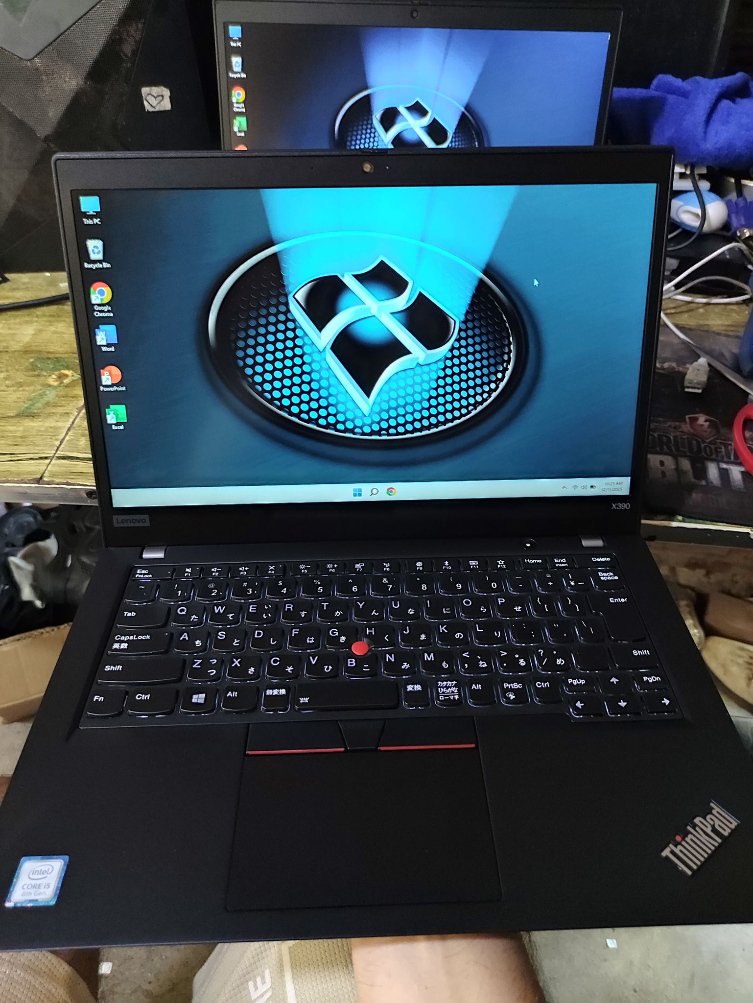 LENOVO X390 LAPTOP. INTEL CORE I5 8TH GEN, 8GB RAM DDR4, 256GB 