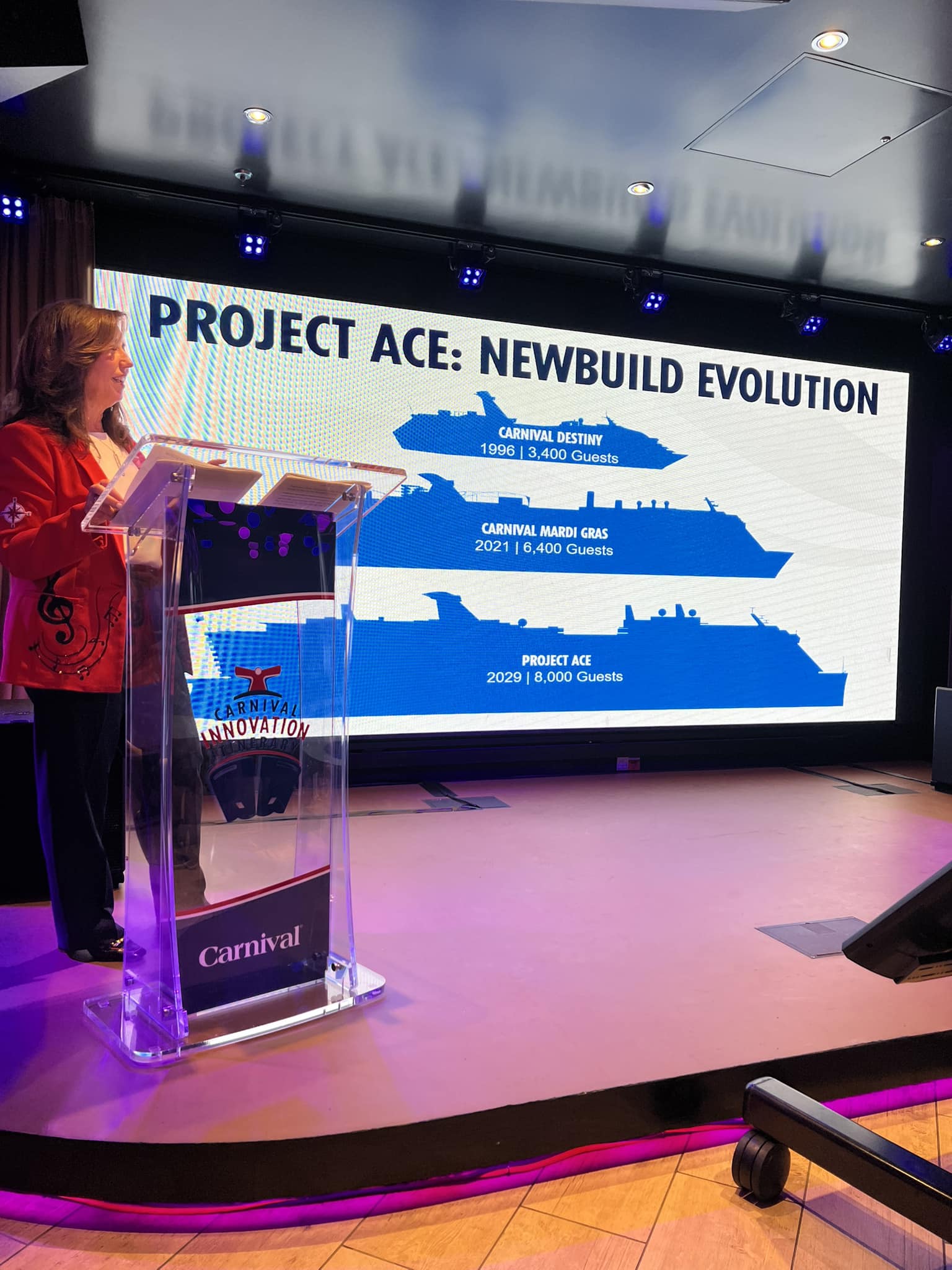 Cheryl - Carnival Project Ace is planning ships holding 8,000 guests ...