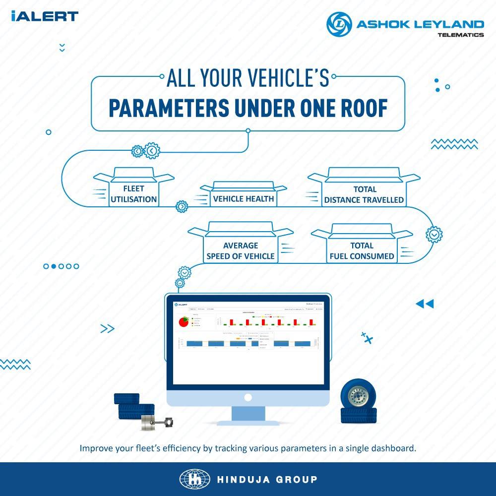 Ashok Leyland - iALERT allows you to improve your fleet's... | Facebook