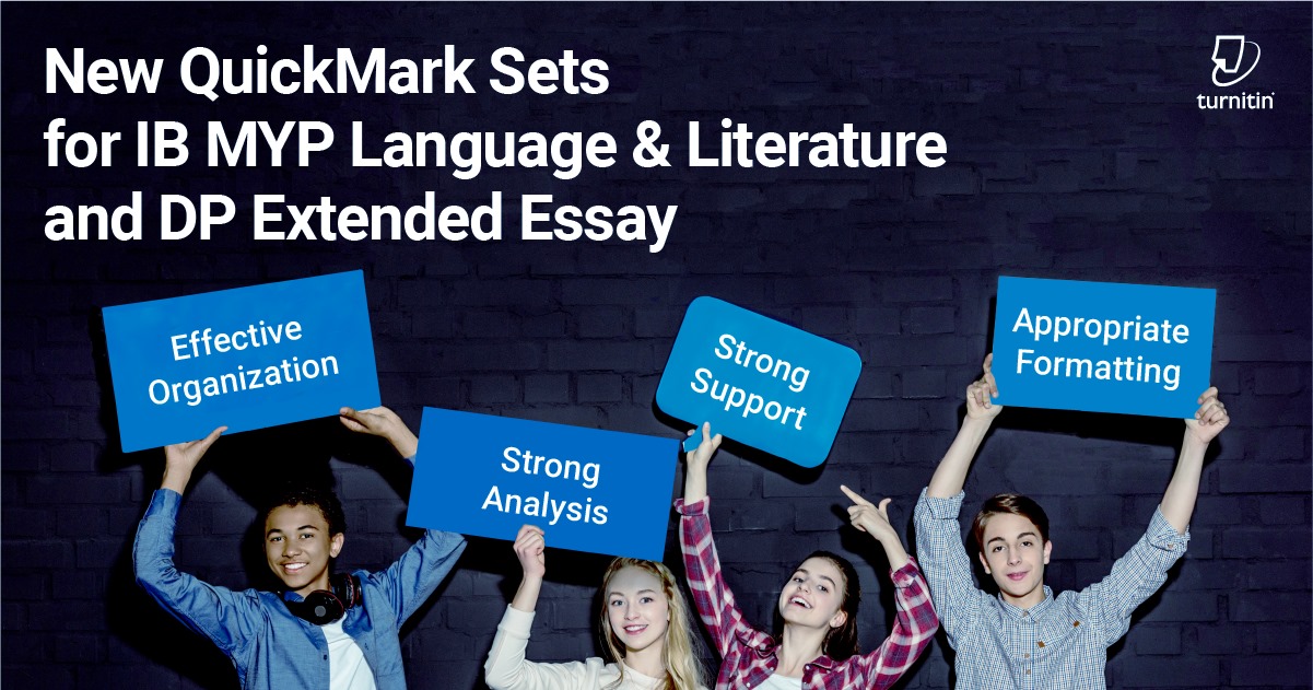 Turnitin - ⭐ NEW ⭐ QuickMark Sets for International... | Facebook
