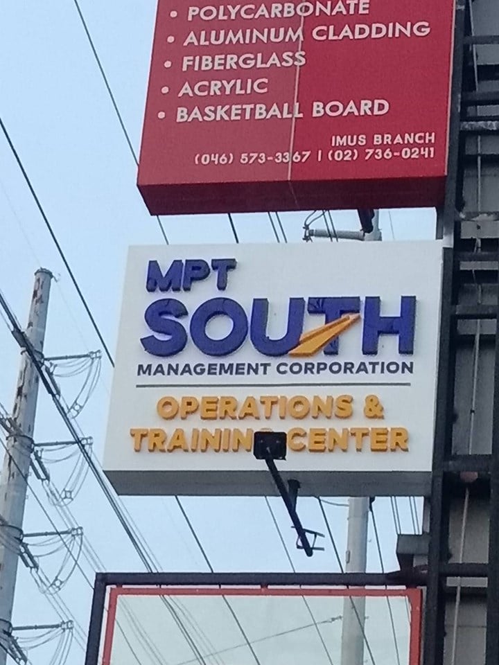 MPT SOUTH CAVITEX DF Signage... - JFAS Printing & Enterprises