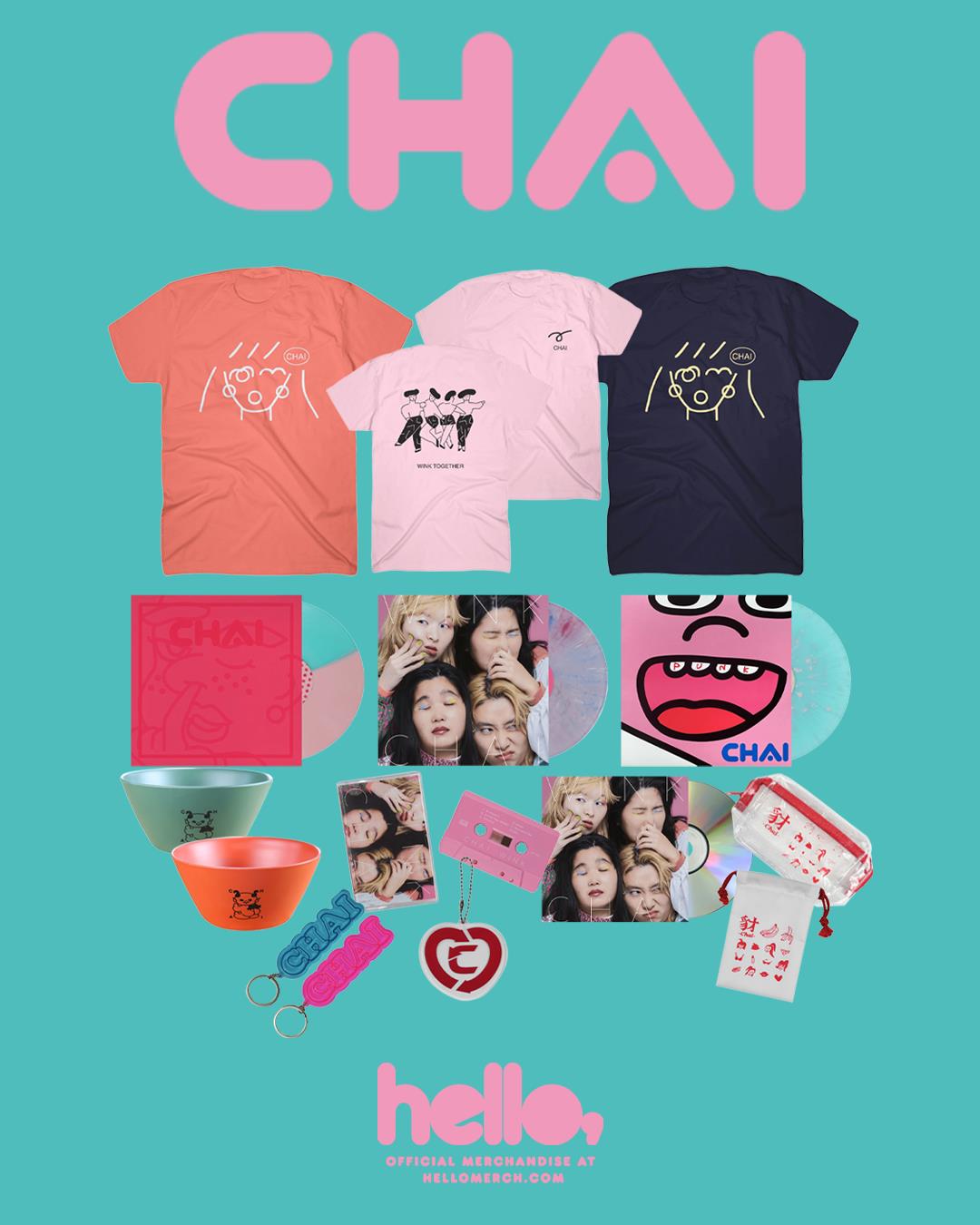 CHAI - US FANS! You can finally order merch anytime you want. CHAI