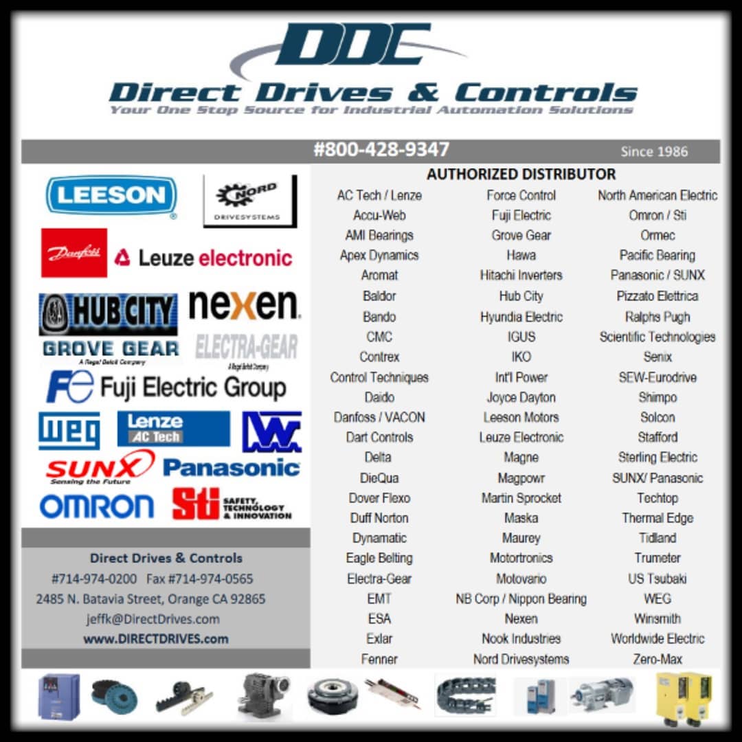 Direct Drives & Controls | Orange CA