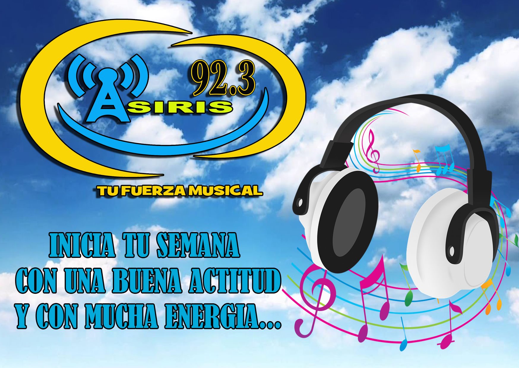 Asiris92.3radio - Escucha Asiris 92.3 los 7 dias de la...