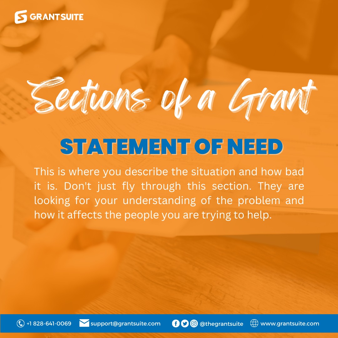 Grant Suite - 📚 Grant Section: Statement of Needs 🌟 The...