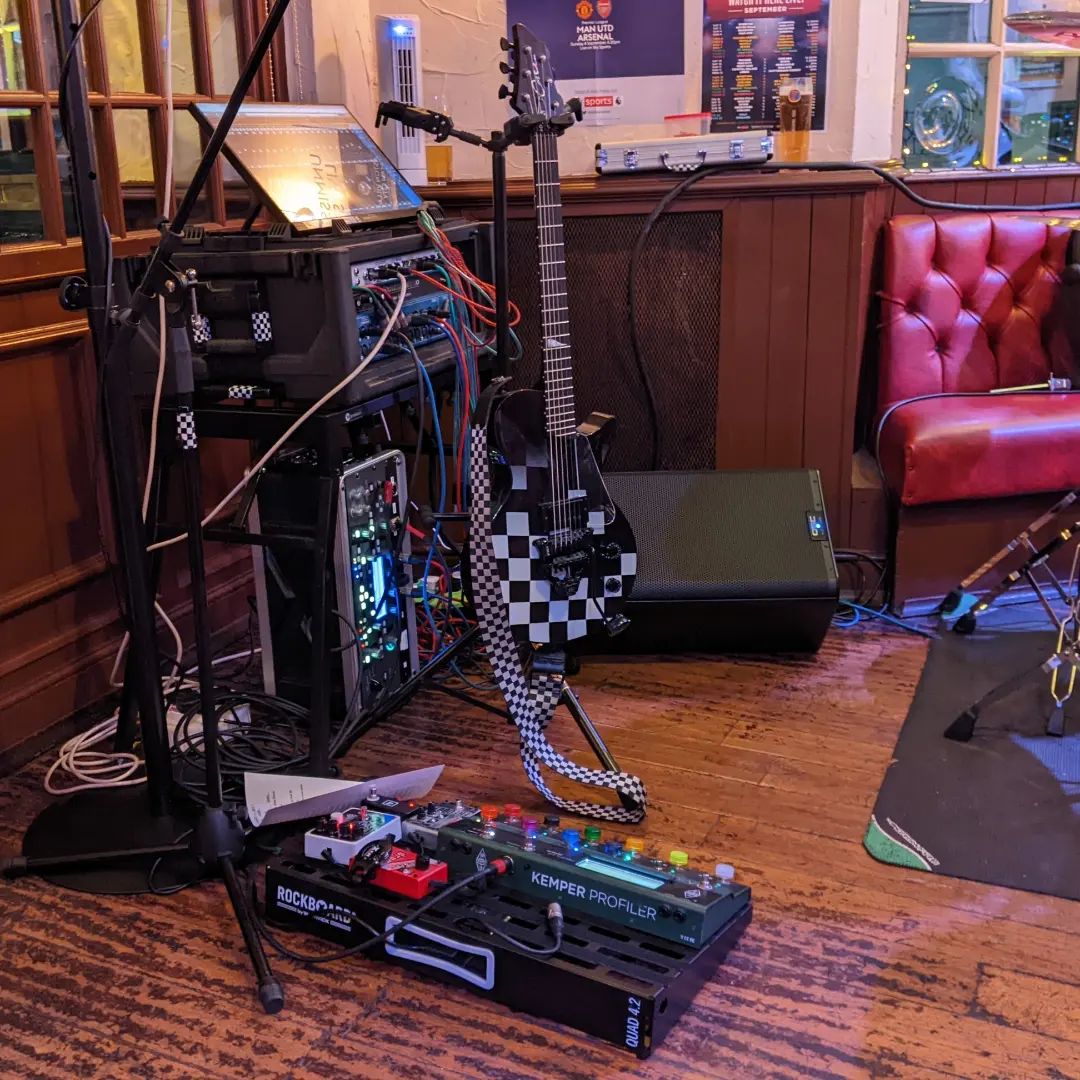 GridRock - Obligatory rig shots from tonight's gig at The...