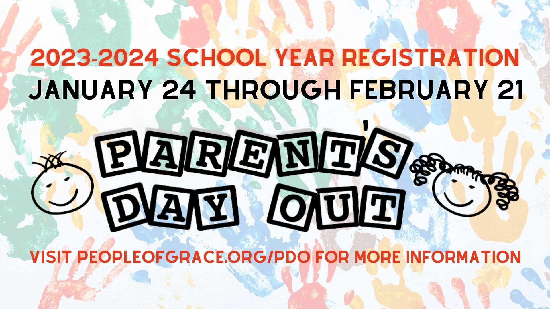 Parents Day Out (PDO) 2023-2024 Registration