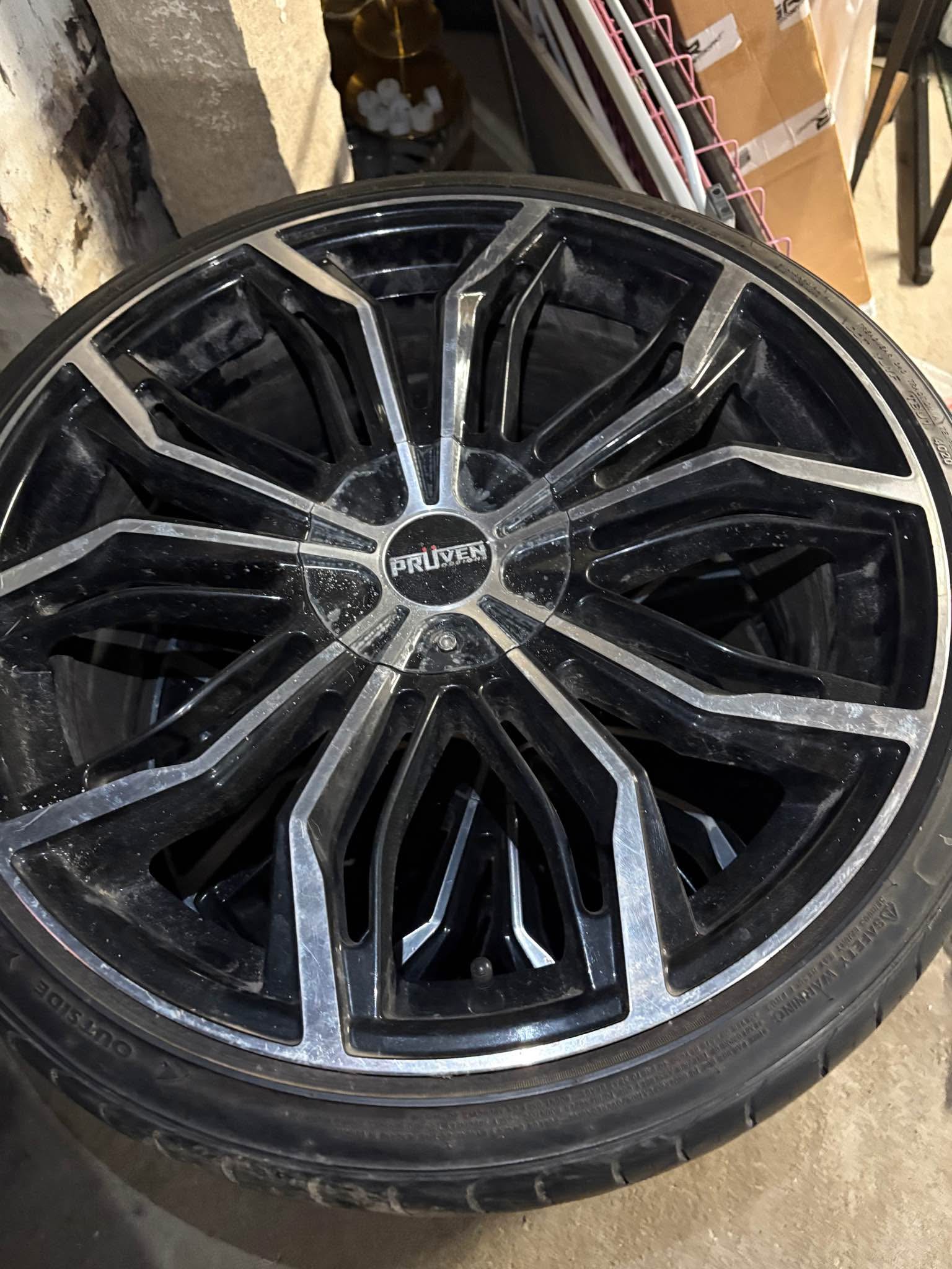 Pruven 20 inch low profile rims 5x114 - Car Wheels, Tires & Parts ...
