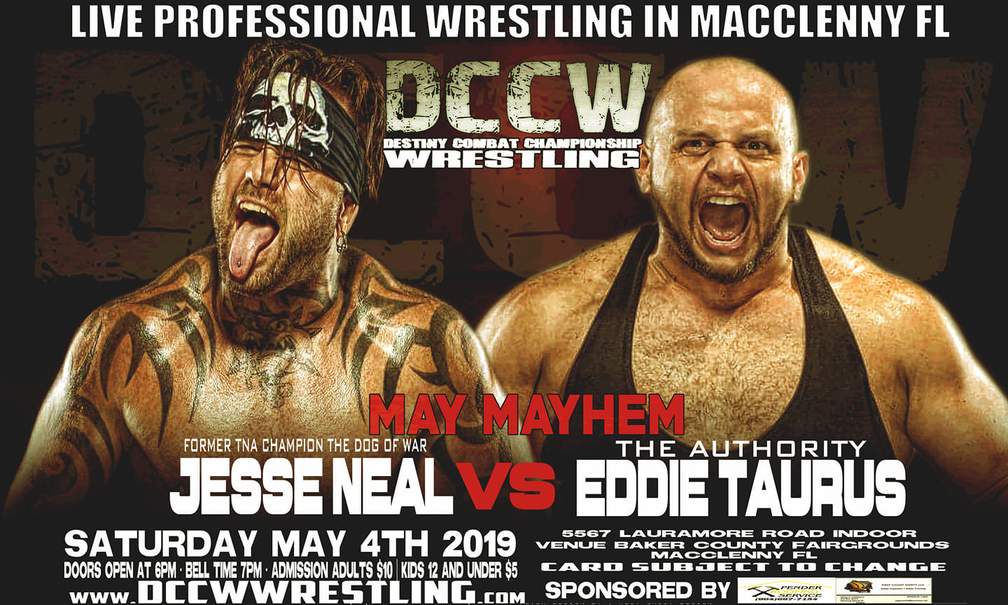 DCCW Wrestling Inc - DCCW Wrestling Inc welcomes Former TNA SuperStar ...