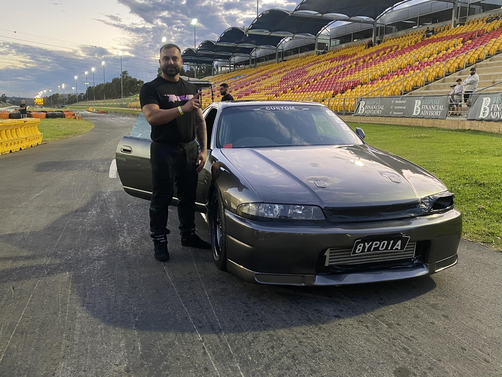 Maatouks Racing - Bipolar 6.4@221 mph worlds fastest and quickest r33 # ...