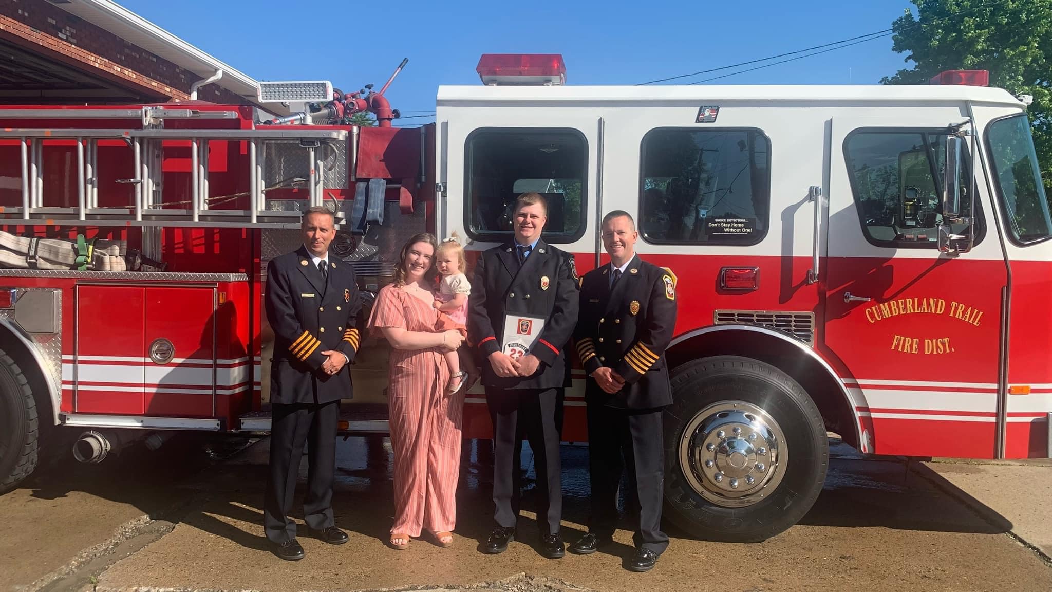 Congratulation... - Cumberland Trail Career Firefighters L3667 | Facebook