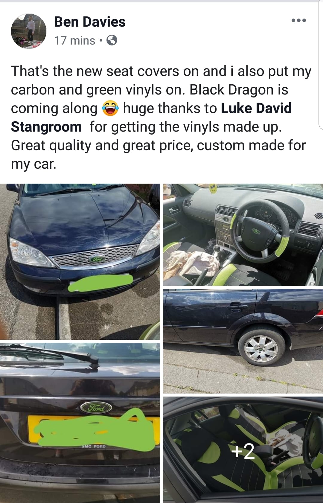 L.D.S Carbon Vinyls Decals Stickers
