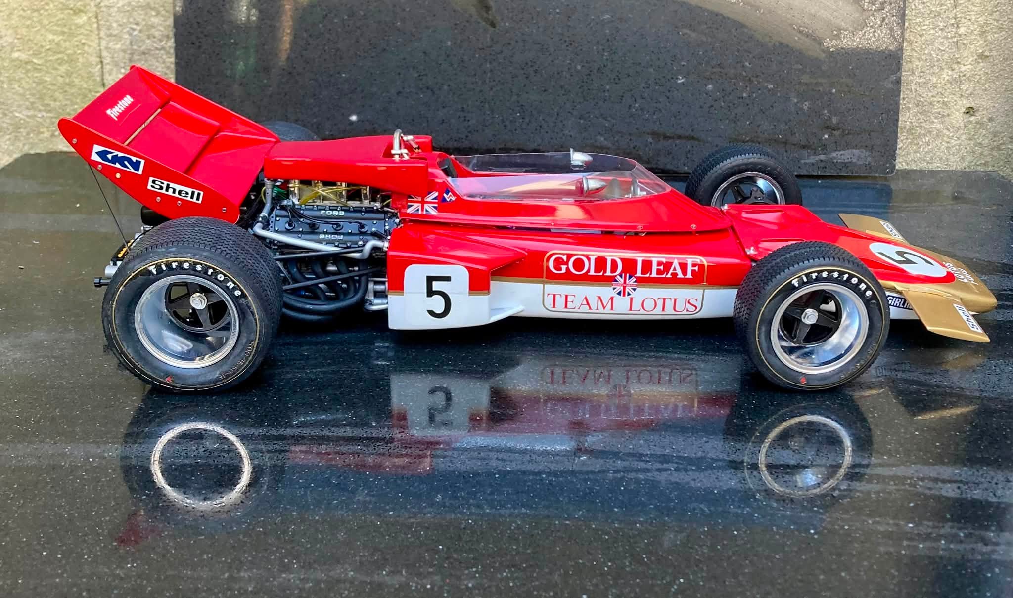 1/18 ロータス 72C 1970 イギリスGP優勝 #5 J.リント 1/18 ロータス