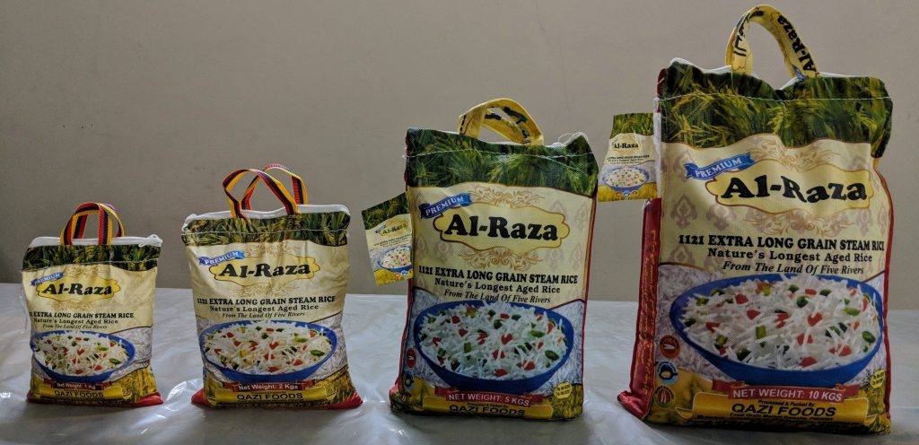 Al-Raza - Al-Raza 1121 Extra Long Grain Steam Rice are now... | Facebook
