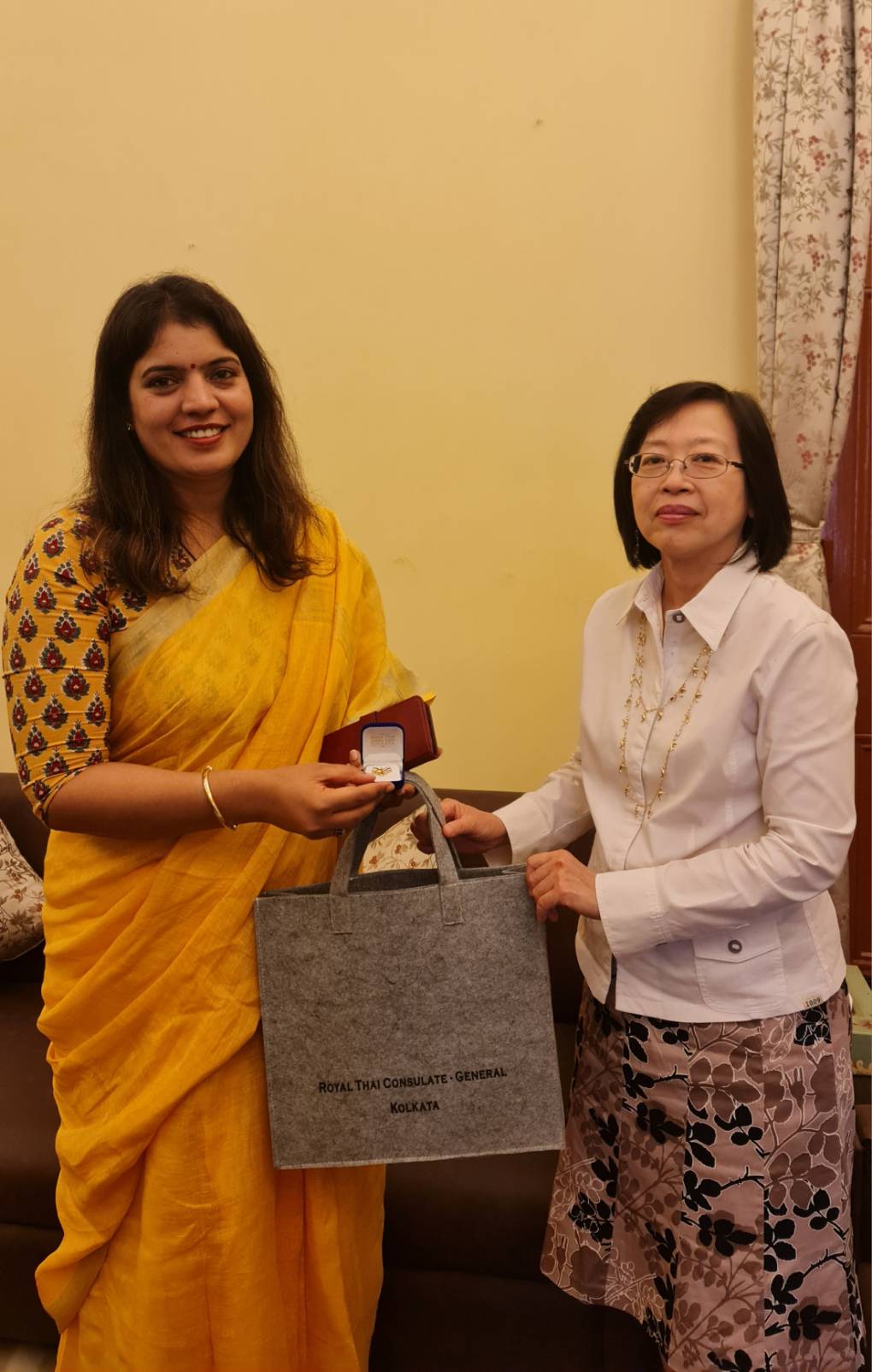 The Consul-General paid a courtesy call on Ms. Neelam Rani, new MEA ...