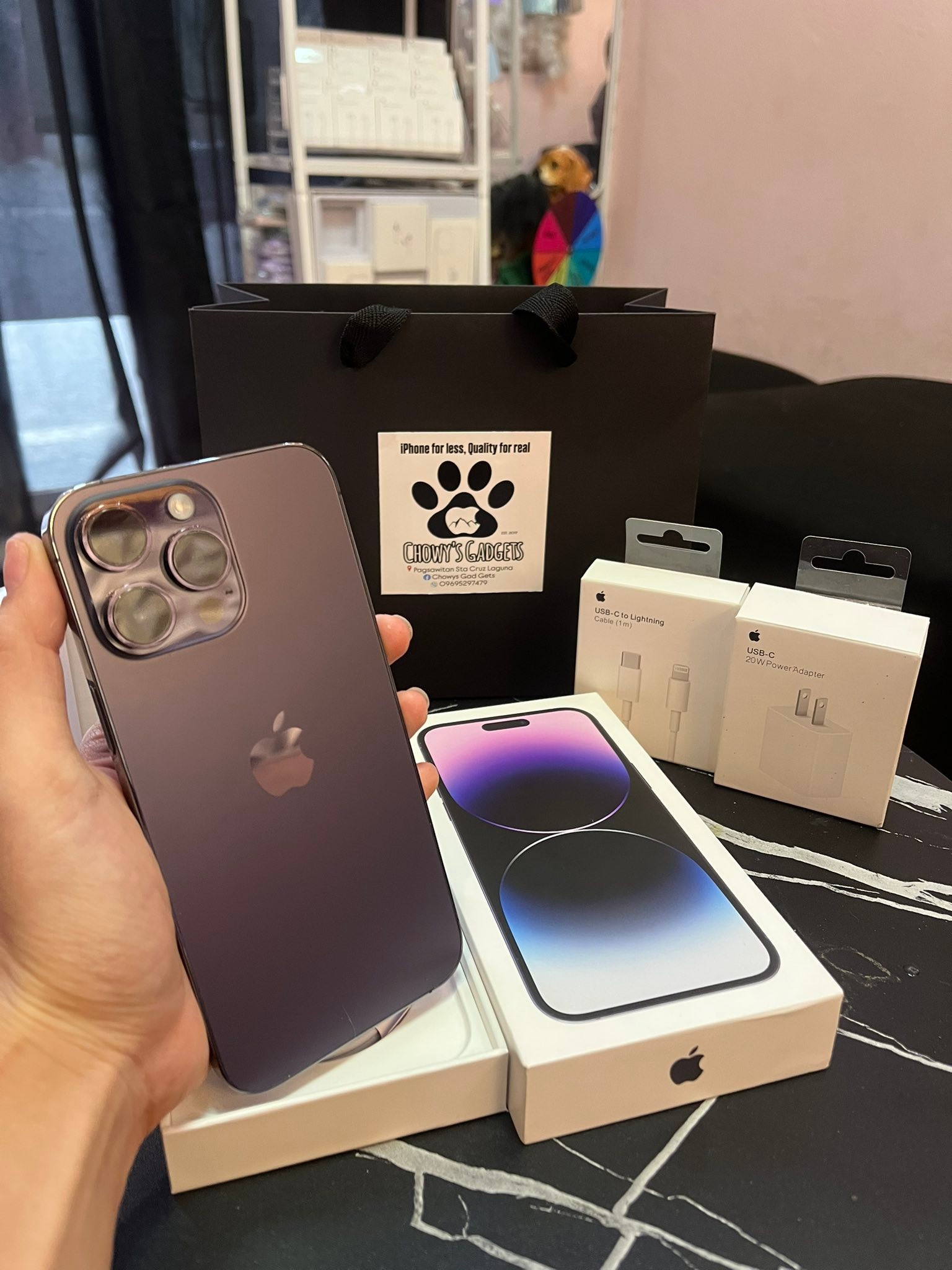 NEW ARRIVAL ? IPHONE 14 PRO MAX 256GB DEEP PURPLE??