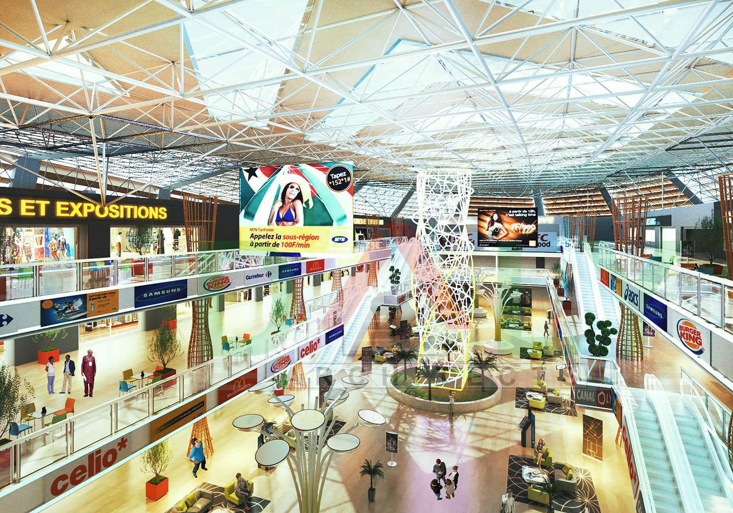 Daly-Architects - Our proposition for The BRAZZA_MALL...