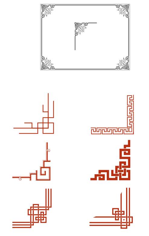 Hoa văn góc vector đẹp... - Free 2D CNC Vectors | Facebook