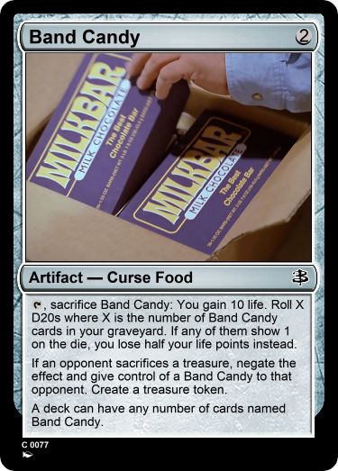 mtg candy cards Magic The Gathering - Wilds of Eldraine - Trail MTG custom card Candy Censorship