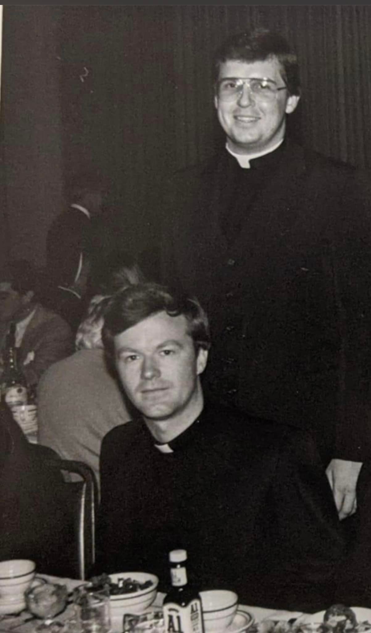 Saint - Does anyone recognize these two young priests? ;) ( It's Father ...