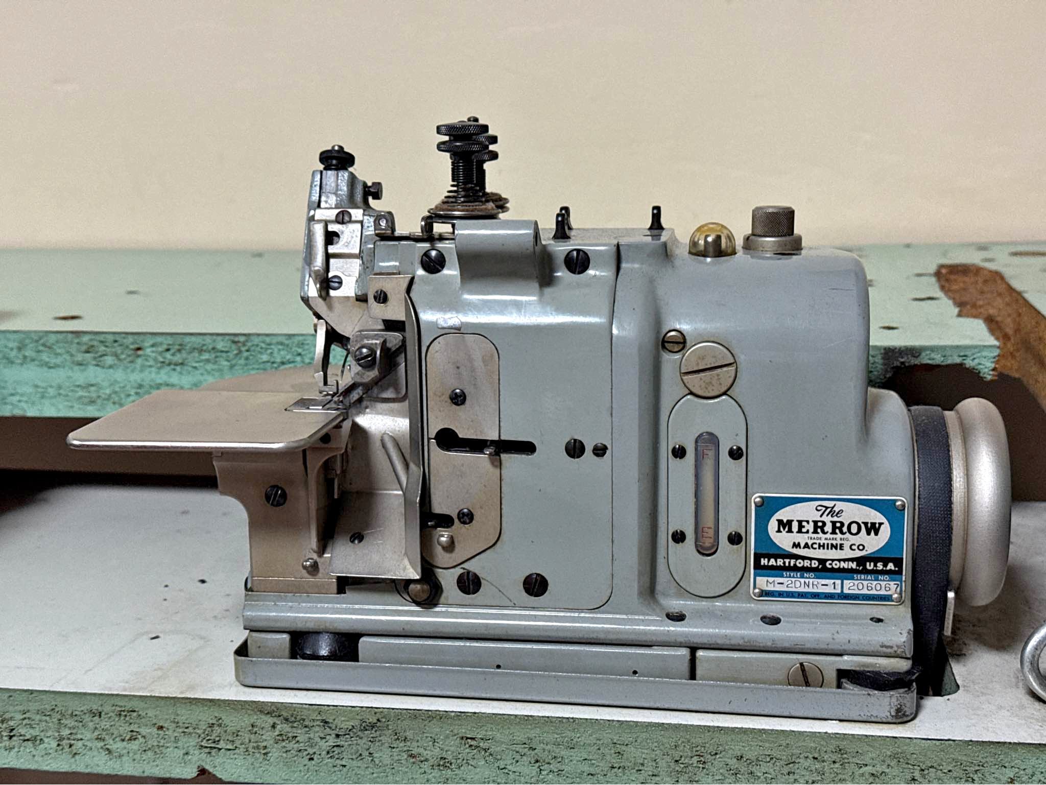 Merrow M-2DNR-1 Purl Stitch Sewing Machine - Sewing Machines & Sergers ...