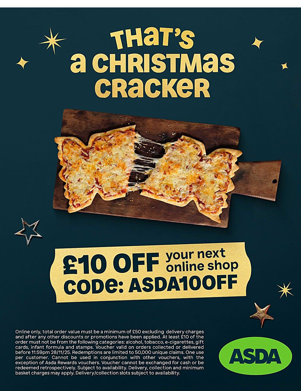 ASDA Rewards App | This is the code I used for my online grocery ...