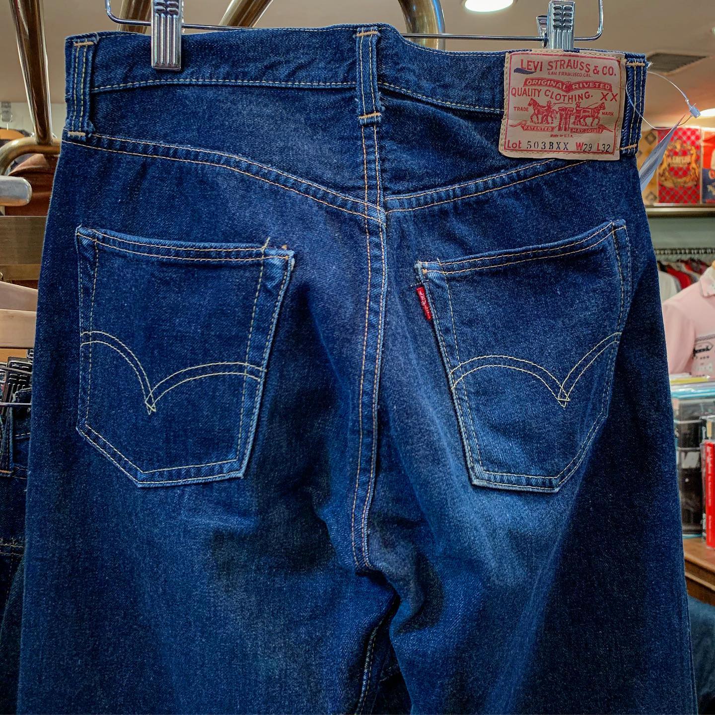 FAKEα - 1960s LEVIS 503BXX Size 29 x 29 #vintage #vintageclothing 