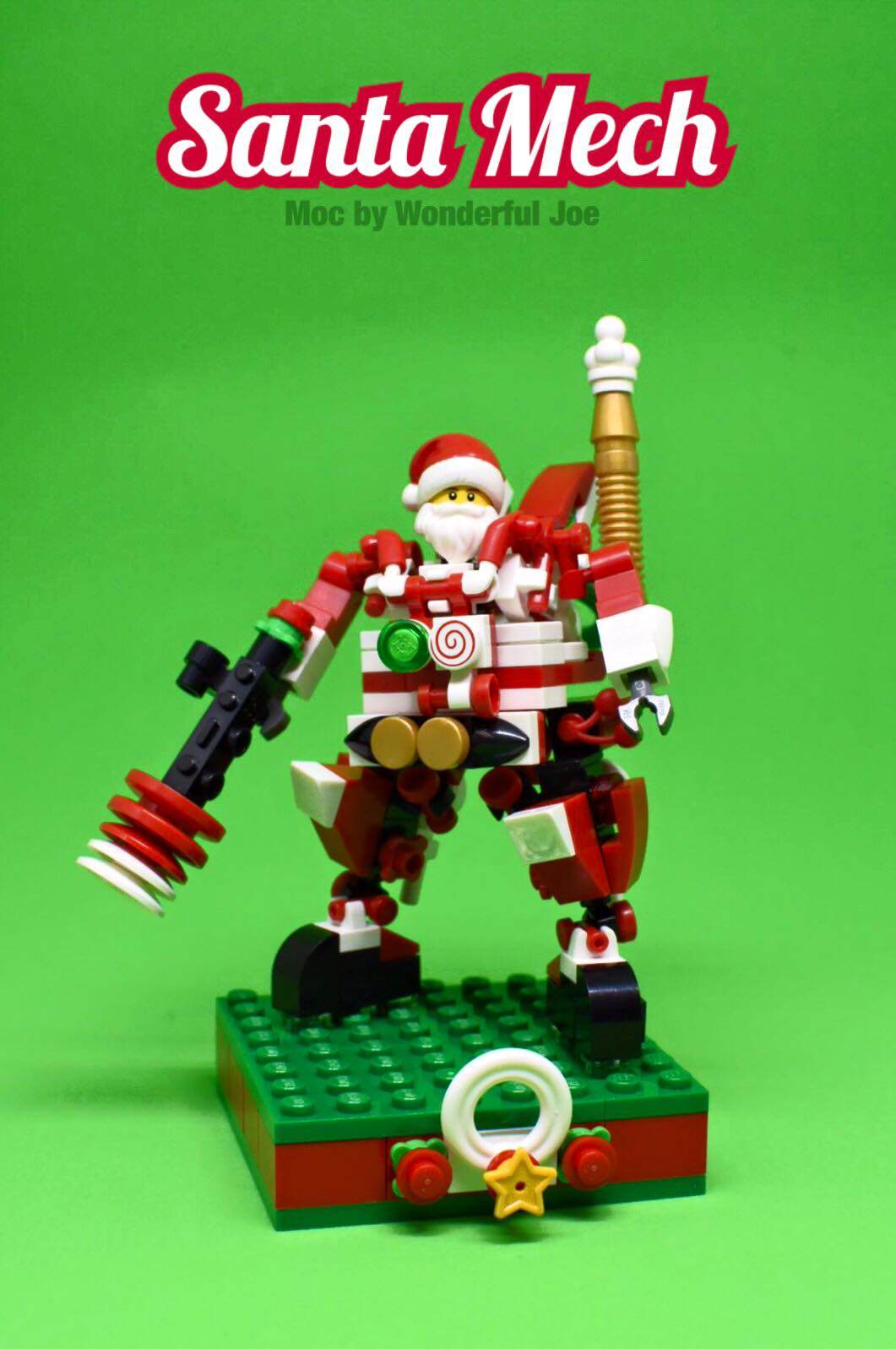 你砌我又砌 Lego Moc - 作品：聖誕老人機甲 Santa Mech 介紹：Merry Christmas!... | Facebook