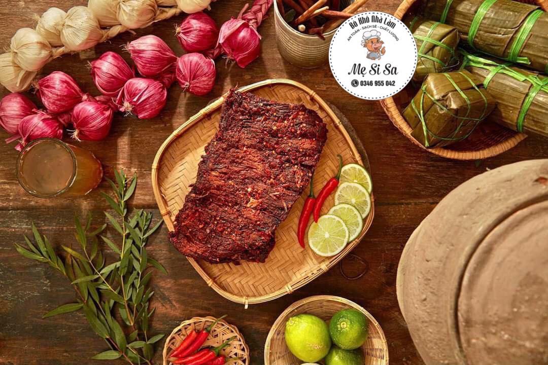 Mực rim bò khô... - Mực rim bò khô - Đặc Sản Văn Tùng Đà Nẵng